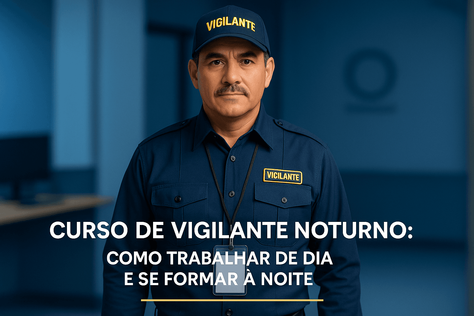 Curso de Vigilante Noturno: Como Trabalhar de Dia e se Formar à Noite
